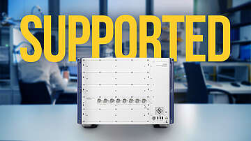 COMPRION SIMfony Supports the CMX500 OBT network simulator of Rohde & Schwarz