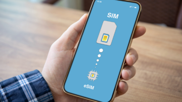 Connecting an eSIM-only device to a network simulator for testing