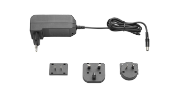 Power Supply (12 V / 2.5 A DC) incl. Adaptor Plug Set (EU/US/UK/AUS) with Ferrite Core
