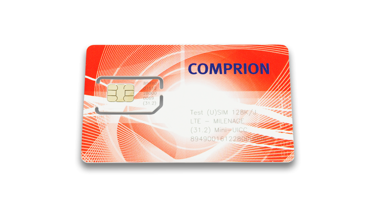 128K/J LTE MILENAGE Test (U)SIM – Mini-UICC