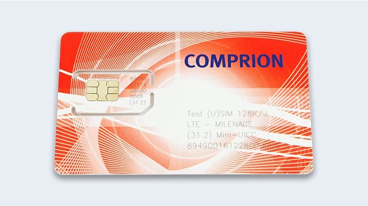 128K/J LTE MILENAGE Test (U)SIM – Mini-UICC
