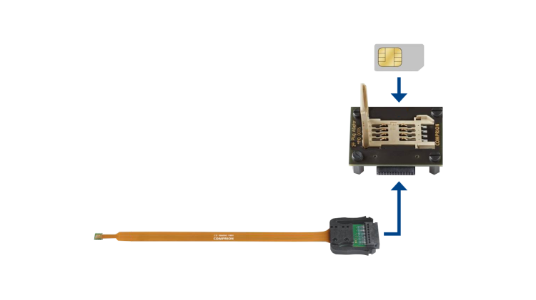 2FF UICC to MFF2 Terminal Type B
