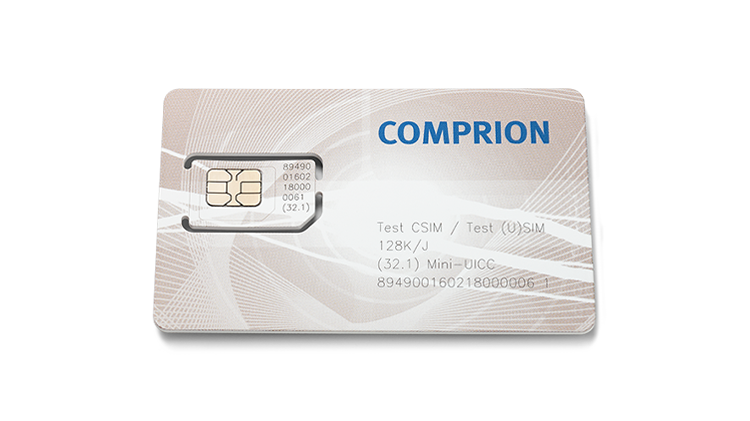128K/J Test CSIM/Test (U)SIM – Mini-UICC